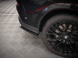Central Rear Splitter (Vertical Bars) V.2 BMW X6 M-Pack G06 - Wayside Performance