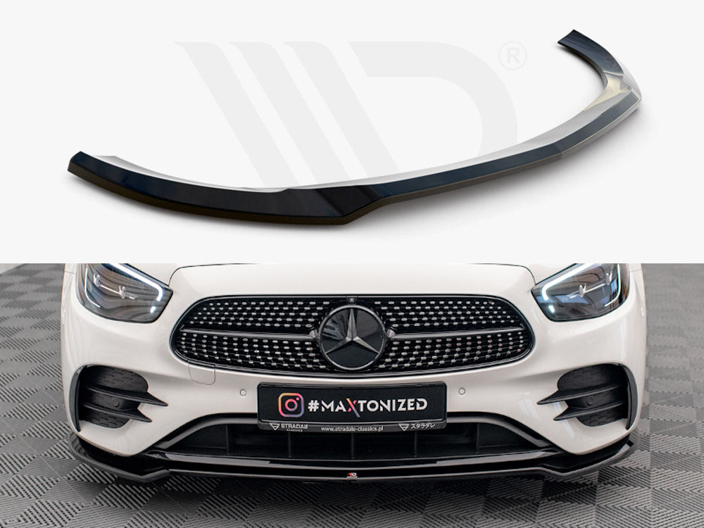 Front Splitter V.1 Mercedes E AMG Line W213 Facelift - Wayside Performance