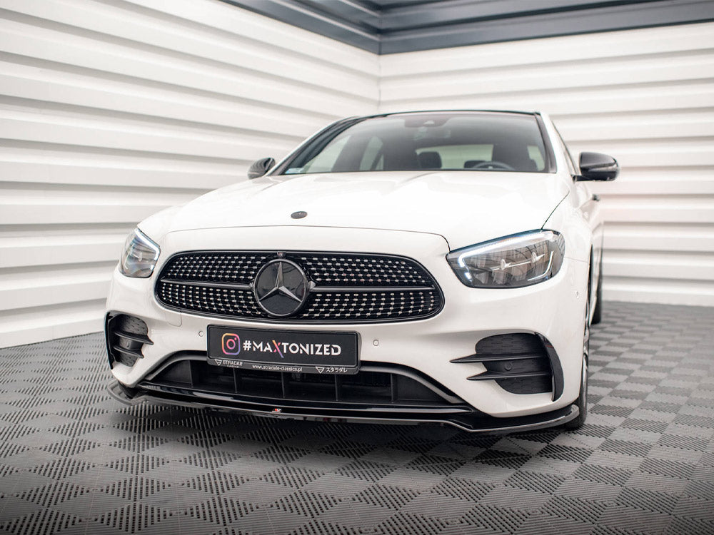 Front Splitter V.1 Mercedes E AMG Line W213 Facelift - Wayside Performance