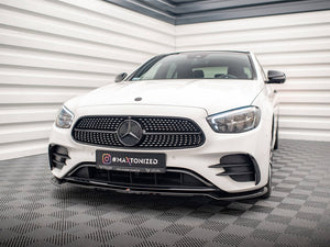 Front Splitter V.1 Mercedes E AMG Line W213 Facelift - Wayside Performance