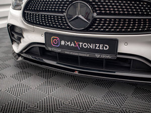 Front Splitter V.1 Mercedes E AMG Line W213 Facelift - Wayside Performance