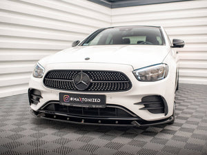 Front Splitter V.2 Mercedes E AMG Line W213 Facelift - Wayside Performance