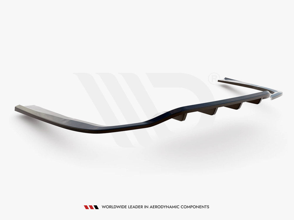 Central Rear Splitter (Vertical Bars) Mercedes E AMG Line W213 Facelift - Wayside Performance