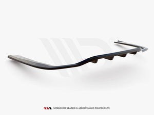 Central Rear Splitter (Vertical Bars) Mercedes E AMG Line W213 Facelift - Wayside Performance