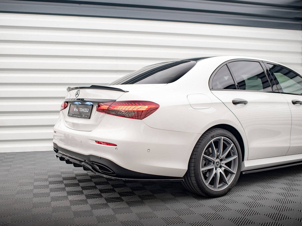 Central Rear Splitter (Vertical Bars) Mercedes E AMG Line W213 Facelift - Wayside Performance