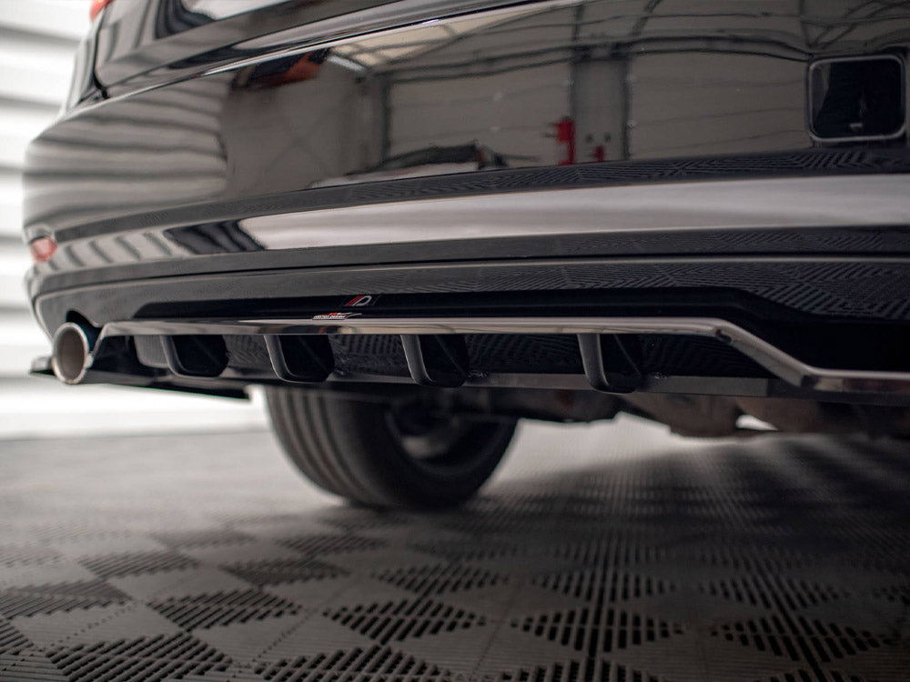 Central Rear Splitter (Vertical Bars) BMW 3 GT F34 - Wayside Performance