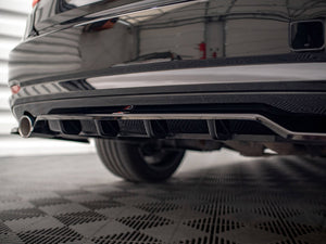 Central Rear Splitter (Vertical Bars) BMW 3 GT F34 - Wayside Performance