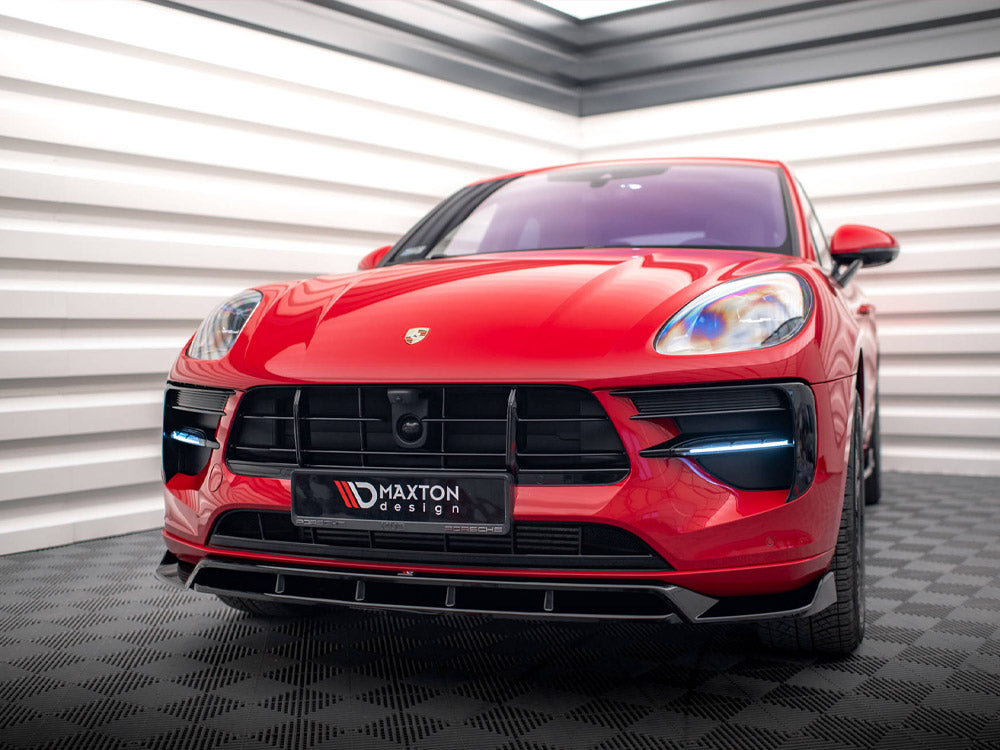 Front Splitter V.2 Porsche Macan Mk1 Facelift - Wayside Performance