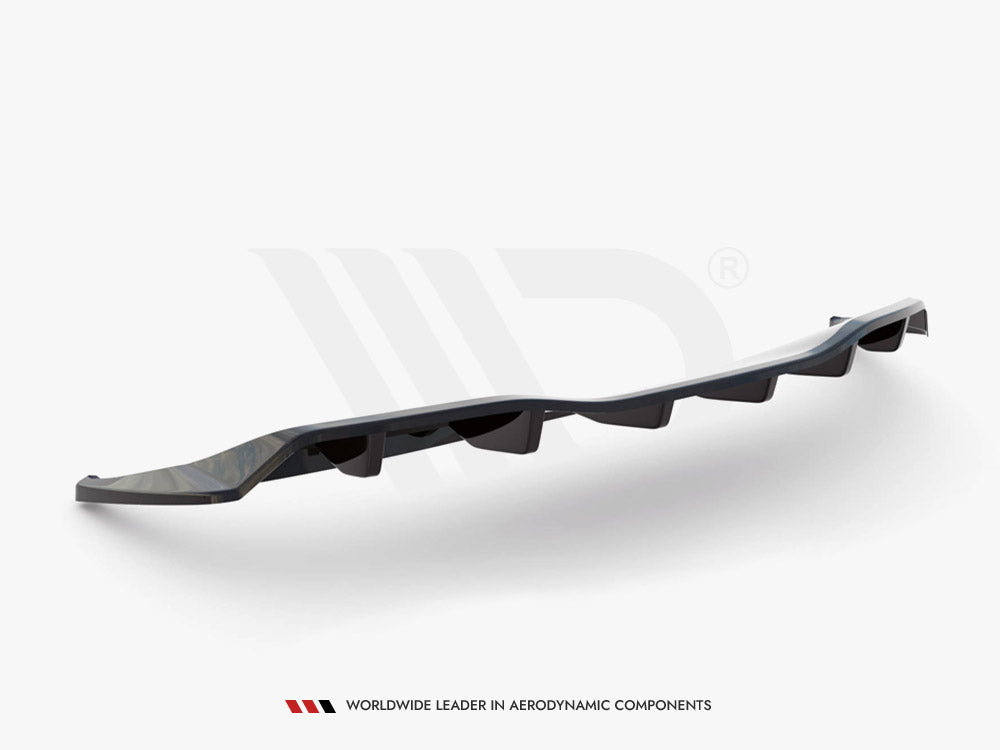 Central Rear Splitter (Vertical Bars) Tesla Model Y - Wayside Performance