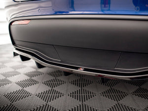 Central Rear Splitter (Vertical Bars) Tesla Model Y - Wayside Performance