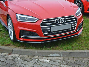 Maxton Design Front Splitter V.2 Audi S5 / A5 S-line F5 Coupe / Sportback (2016-) - Wayside Performance