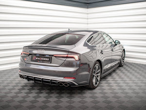 Maxton Design Street Pro Rear Side Splitters Audi S5 Sportback F5 - Wayside Performance