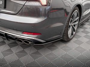 Maxton Design Street Pro Rear Side Splitters Audi S5 Sportback F5 - Wayside Performance