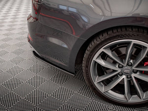 Maxton Design Street Pro Rear Side Splitters Audi S5 Sportback F5 - Wayside Performance