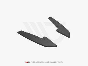 Maxton Design Street Pro Rear Side Splitters Audi S5 Sportback F5 - Wayside Performance