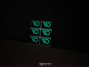 Glow in the Dark 3D gel badges (6 per pack) - Wayside Performance