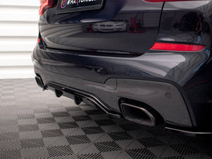 Central Rear Splitter (Vertical Bars) BMW X3 M40i / M40d G01 - Wayside Performance