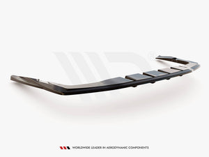 Central Rear Splitter (Vertical Bars) Mercedes AMG GT 63S 4-door Coupe Aero - Wayside Performance