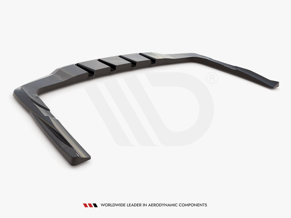 Central Rear Splitter (Vertical Bars) Mercedes AMG GT 63S 4-door Coupe Aero - Wayside Performance