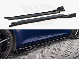 Side Skirts Diffusers V.2 Porsche 911 Carrera Aero / Carrera GTS 992 - Wayside Performance