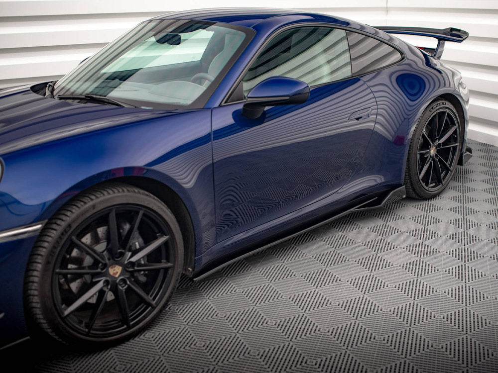 Side Skirts Diffusers V.2 Porsche 911 Carrera Aero / Carrera GTS 992 - Wayside Performance