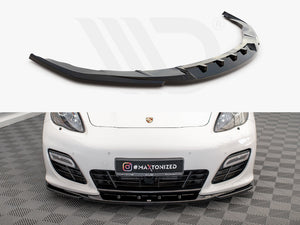 Front Splitter V.2 Porsche Panamera Turbo Sport Design Package 970 - Wayside Performance