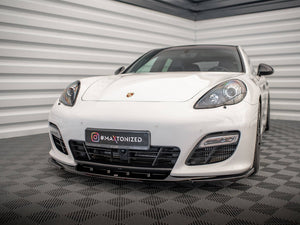 Front Splitter V.2 Porsche Panamera Turbo Sport Design Package 970 - Wayside Performance