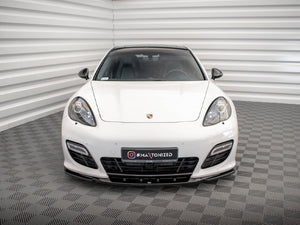 Front Splitter V.2 Porsche Panamera Turbo Sport Design Package 970 - Wayside Performance