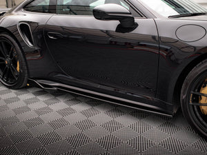 Side Skirts Diffusers Porsche 911 Turbo S 992 - Wayside Performance
