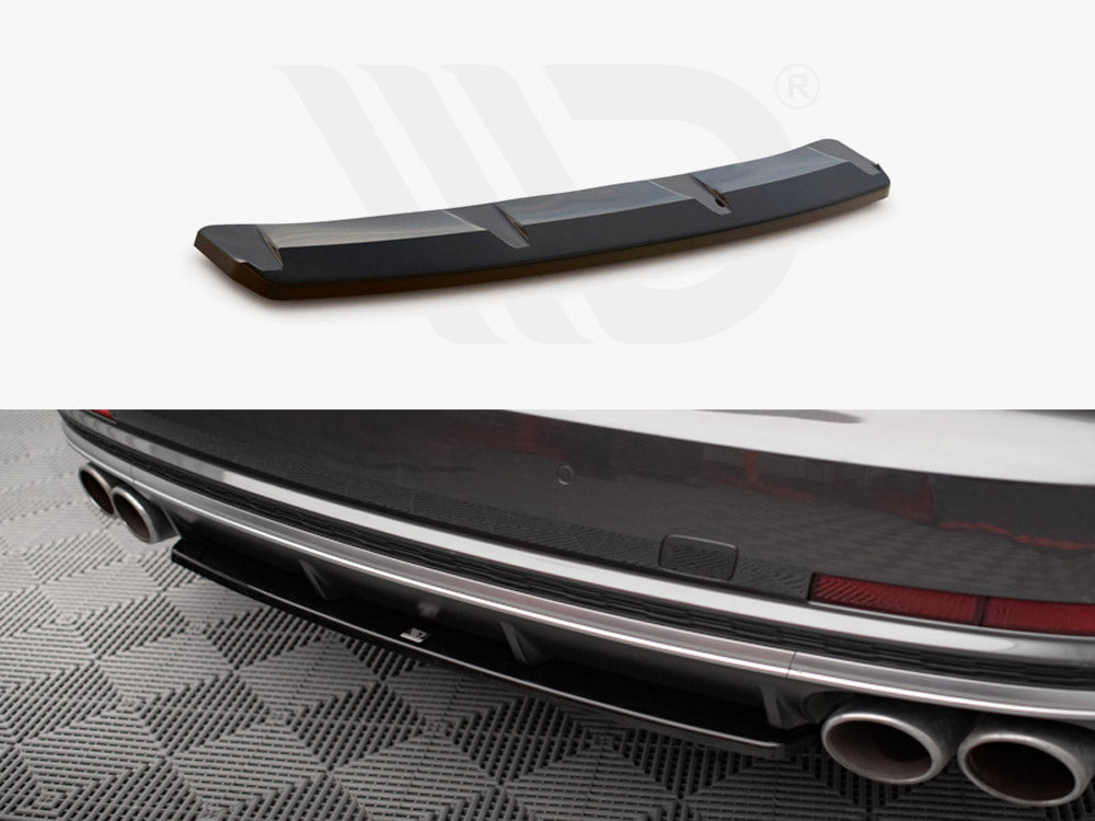 Central Rear Splitter Audi S8 D5 - Wayside Performance