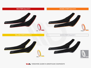 Rear Side Splitters V.1 Mercedes AMG A 45 S Aero Pack W177 - Wayside Performance