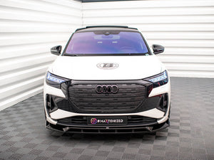 Front Splitter V.2 Audi Q4 e-Tron Sportback Mk1 - Wayside Performance