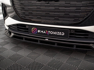 Front Splitter V.2 Audi Q4 e-Tron Sportback Mk1 - Wayside Performance