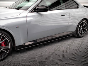 Street PRO Side Skirts Diffusers BMW 2 Coupe M-Pack / M240i G42 - Wayside Performance