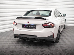 Street Pro Rear Side Splitters BMW 2 Coupe M-Pack G42 - Wayside Performance