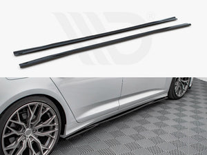 Side Skirt Diffusers Audi A6 S-Line / S6 C8 - Wayside Performance