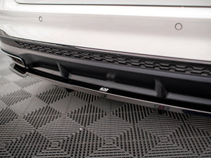 Central Rear Splitter (Vertical Bars) Audi A4 S-Line B9 Facelift - Wayside Performance