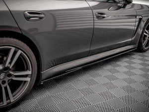 Side Skirts Diffusers V.1 Porsche Panamera / Panamera Diesel / Panamera Turbo 970 - Wayside Performance