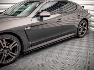 Side Skirts Diffusers V.2 Porsche Panamera / Panamera Diesel / Panamera Turbo 970 - Wayside Performance