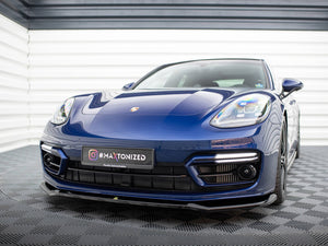 Front Splitter V.1 Porsche Panamera E-Hybrid 971 Facelift - Wayside Performance