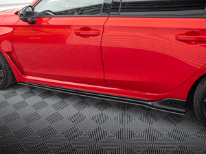 Street PRO Side Skirts Diffusers Honda Civic Type-R Mk 11 - Wayside Performance