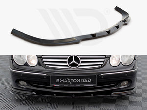 Front Splitter V.1 Mercedes CLK W 209 For Standard Version - Wayside Performance