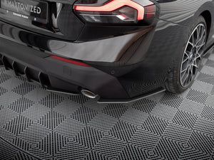 Street Pro Rear Side Splitters BMW 2 Coupe G42 - Wayside Performance