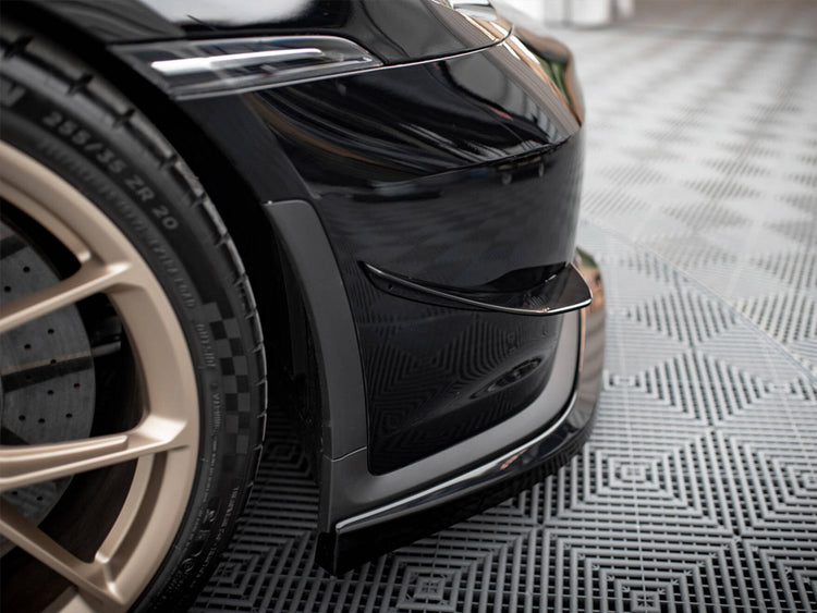 Front Bumper Wings (Canards) Porsche 911 992 GT3 - Wayside Performance