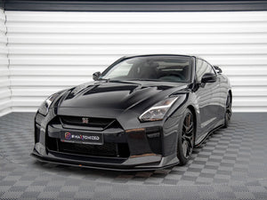 Street PRO Front Splitter Nissan GTR R35 2nd Facelift - Wayside Performance