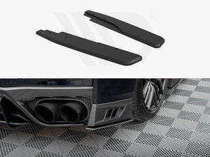 Street Pro Rear Side Splitters Nissan GTR R35 2nd Facelift - Wayside Performance