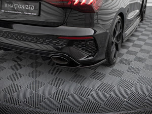Rear Side Splitters V.1 Audi RS3 Sportback 8Y - Wayside Performance