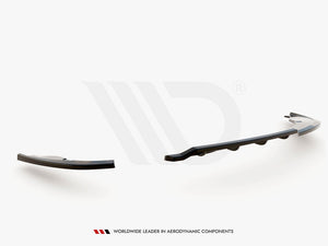 Central Rear Splitter (Vertical Bars) BMW 1 E81 Facelift - Wayside Performance