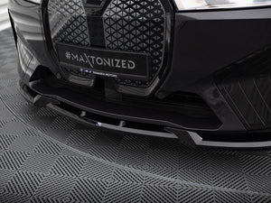 Front Splitter V.1 BMW iX M-Pack i20 - Wayside Performance
