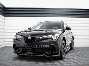 Front Splitter Alfa Romeo Stelvio Quadrifoglio Mk1 - Wayside Performance
